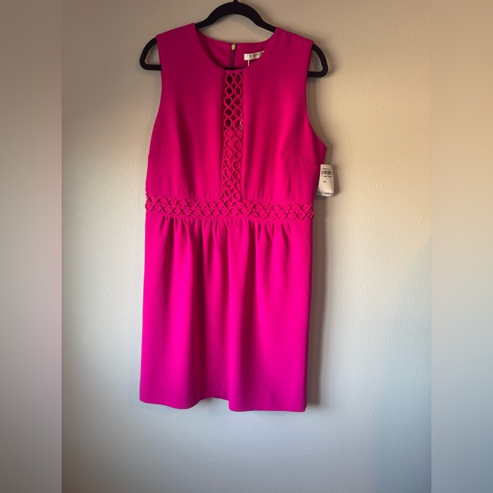 Trina Turk Fuchsia Sleeveless Dress